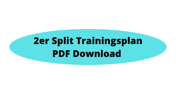 2er Split Trainingsplan PDF Download
