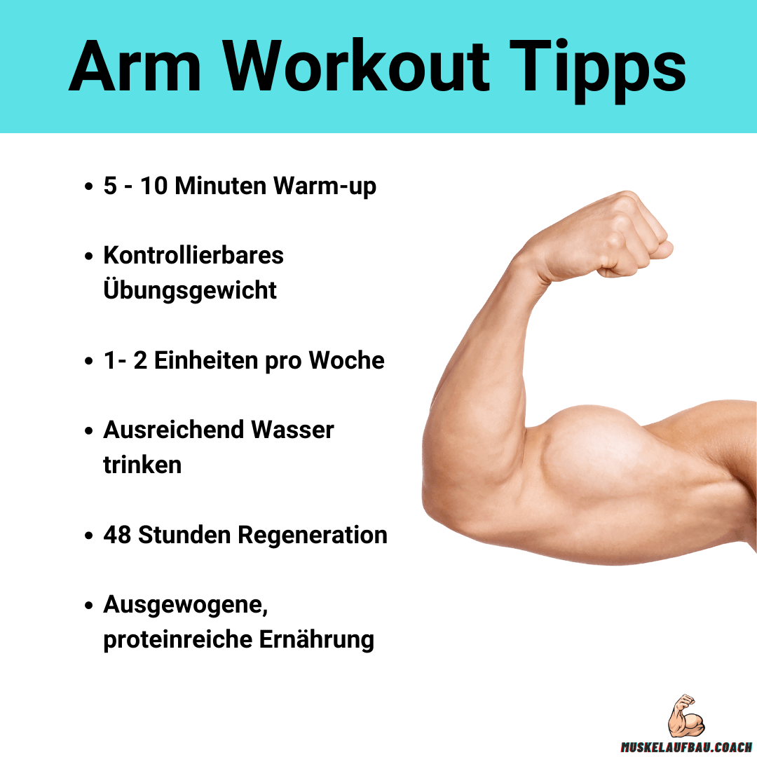 Arm Workout Tipps