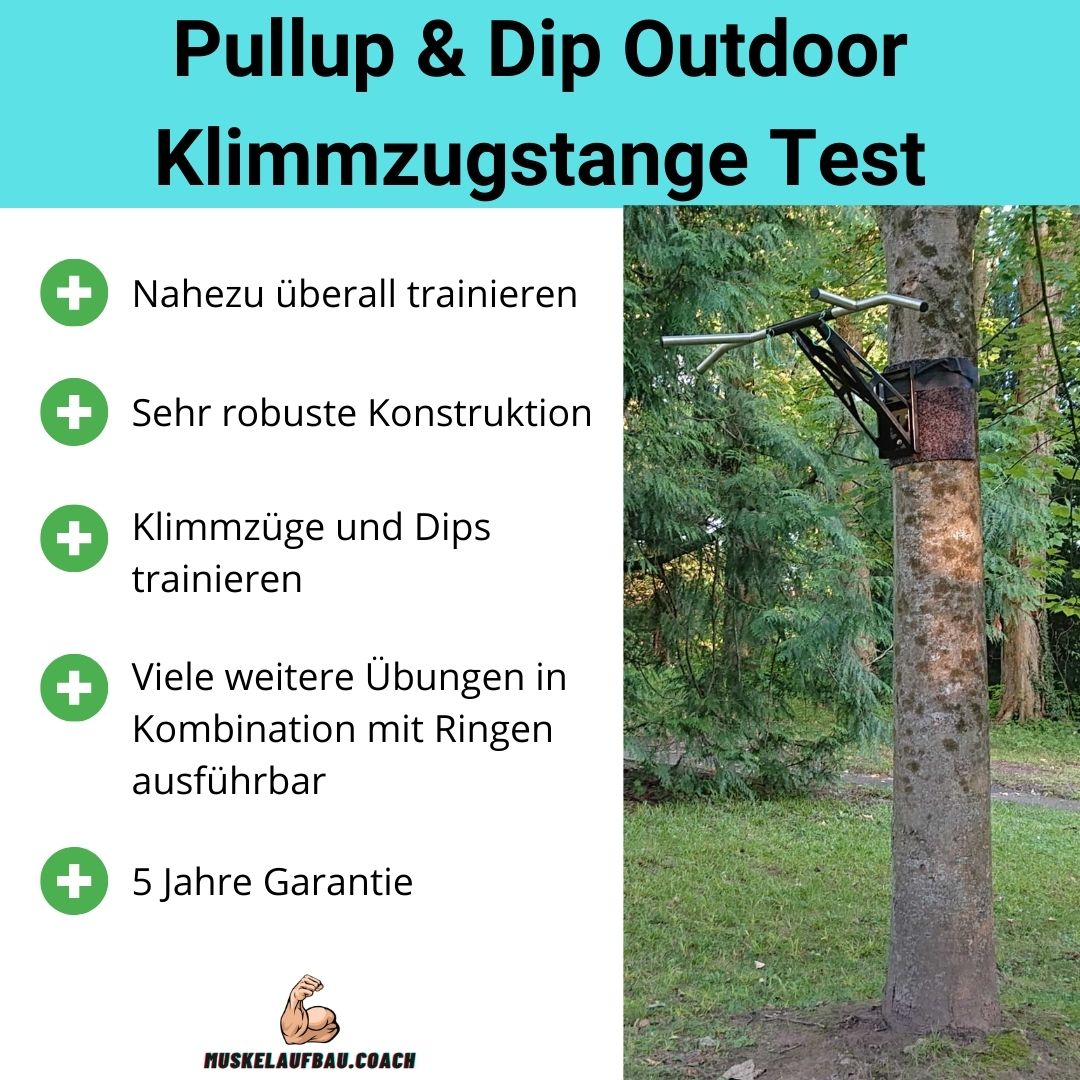 Pullup Dip Outdoor Klimmzugstange Fazit