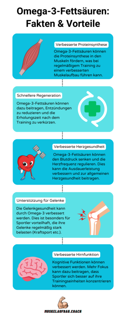 Omega-3 Wirkung und Vorteile