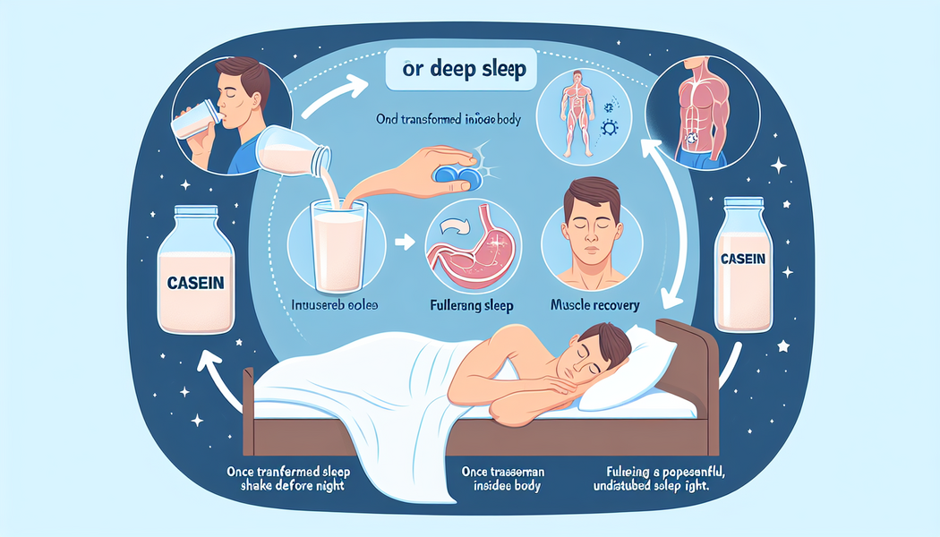 Bessere Ruhephasen durch Casein steigern die Tagesenergie -  Die Vorteile von Casein für einen tiefen Schlaf