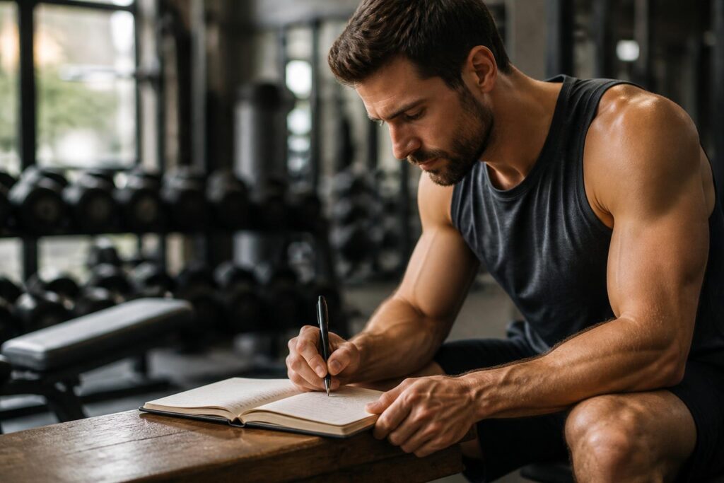 Das Trainingstagebuch auswerten: Welche Fortschritte beim Muskelaufbau wirklich zählen